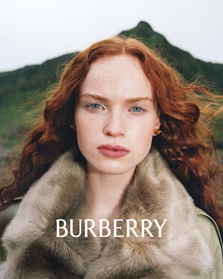 Per Tyron Lebon – Burberry 2023 rudens/žiemos kolekcijos objektyvą