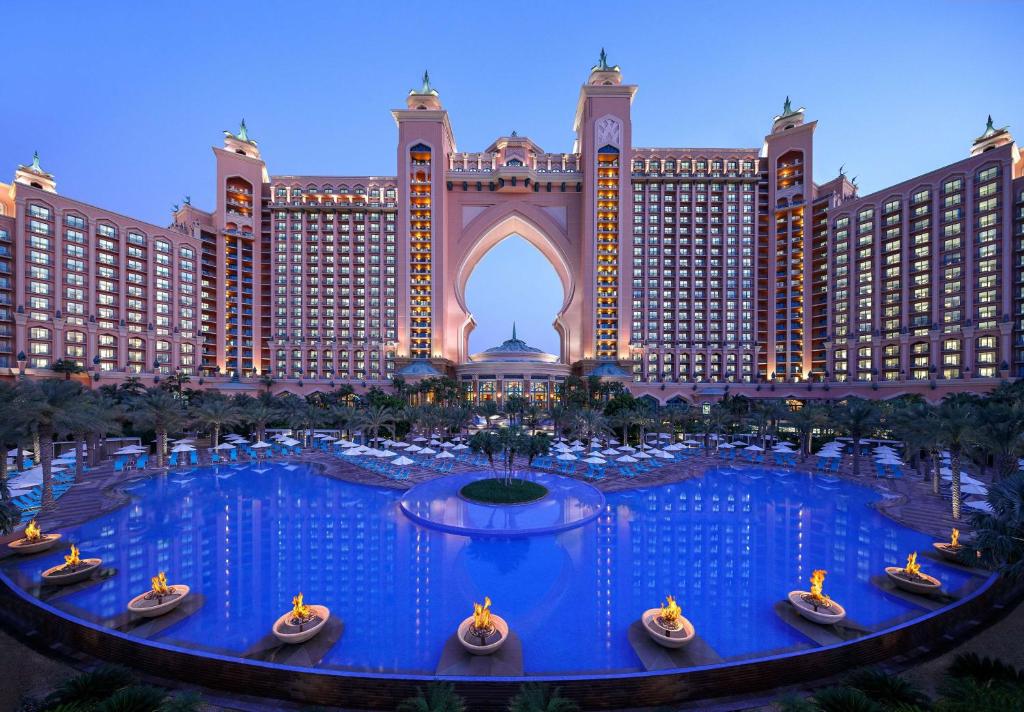 Išskirtinės vietos Dubajuje Atlantis The Palm