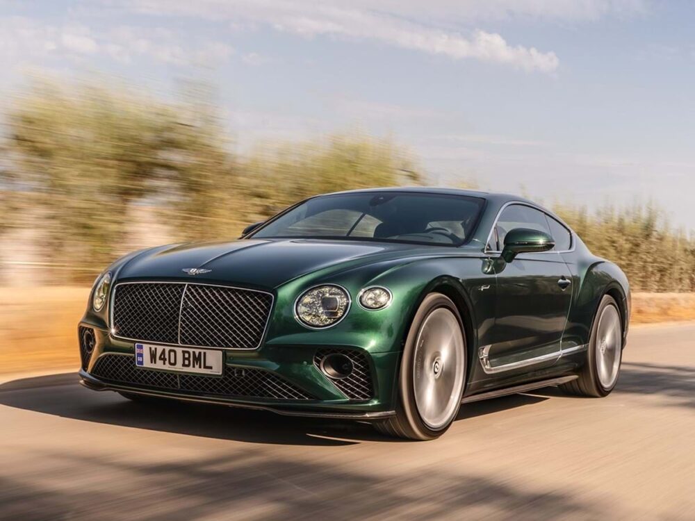 Gražios spalvos Bentley prekės ženklas