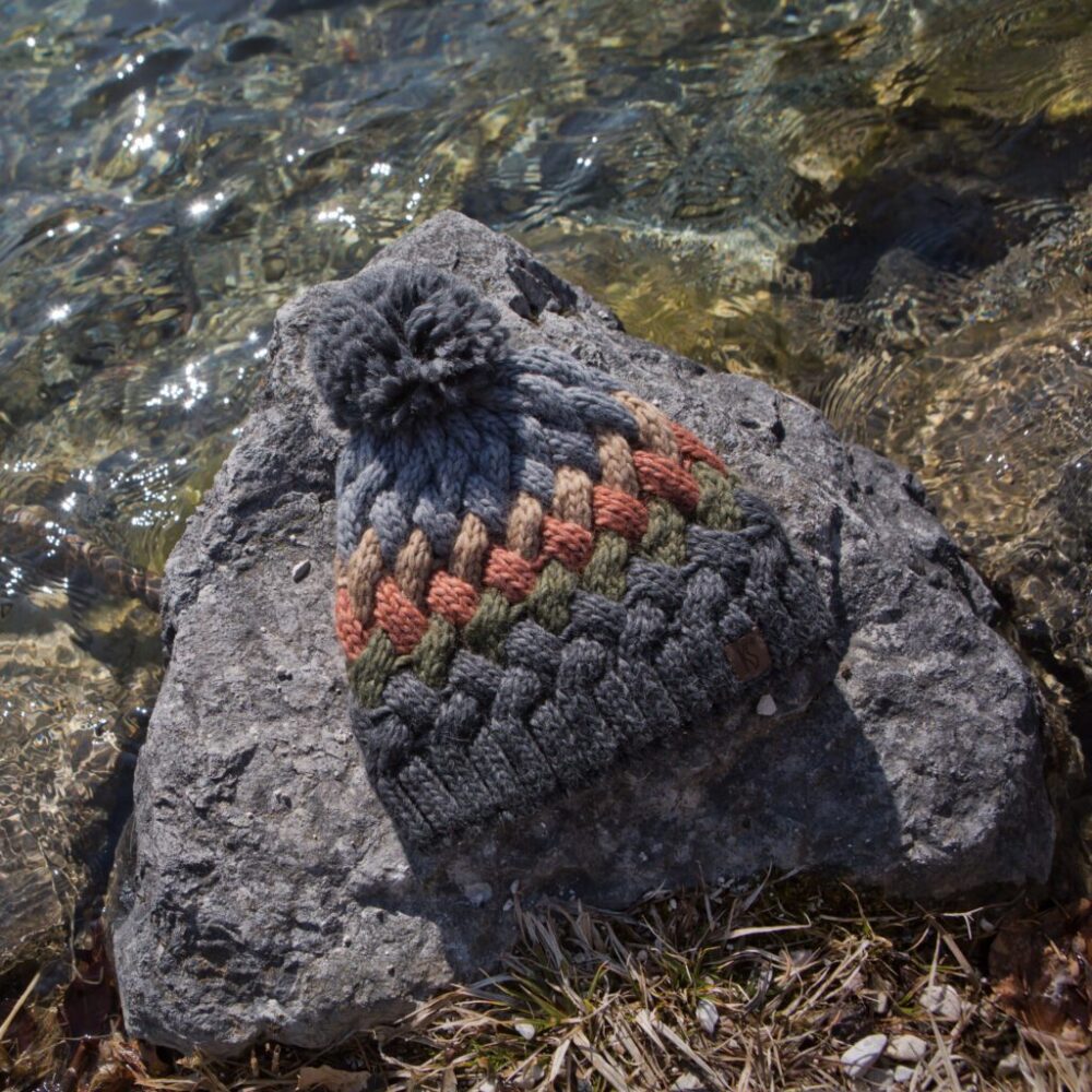 Eleganti žieminė kepurė