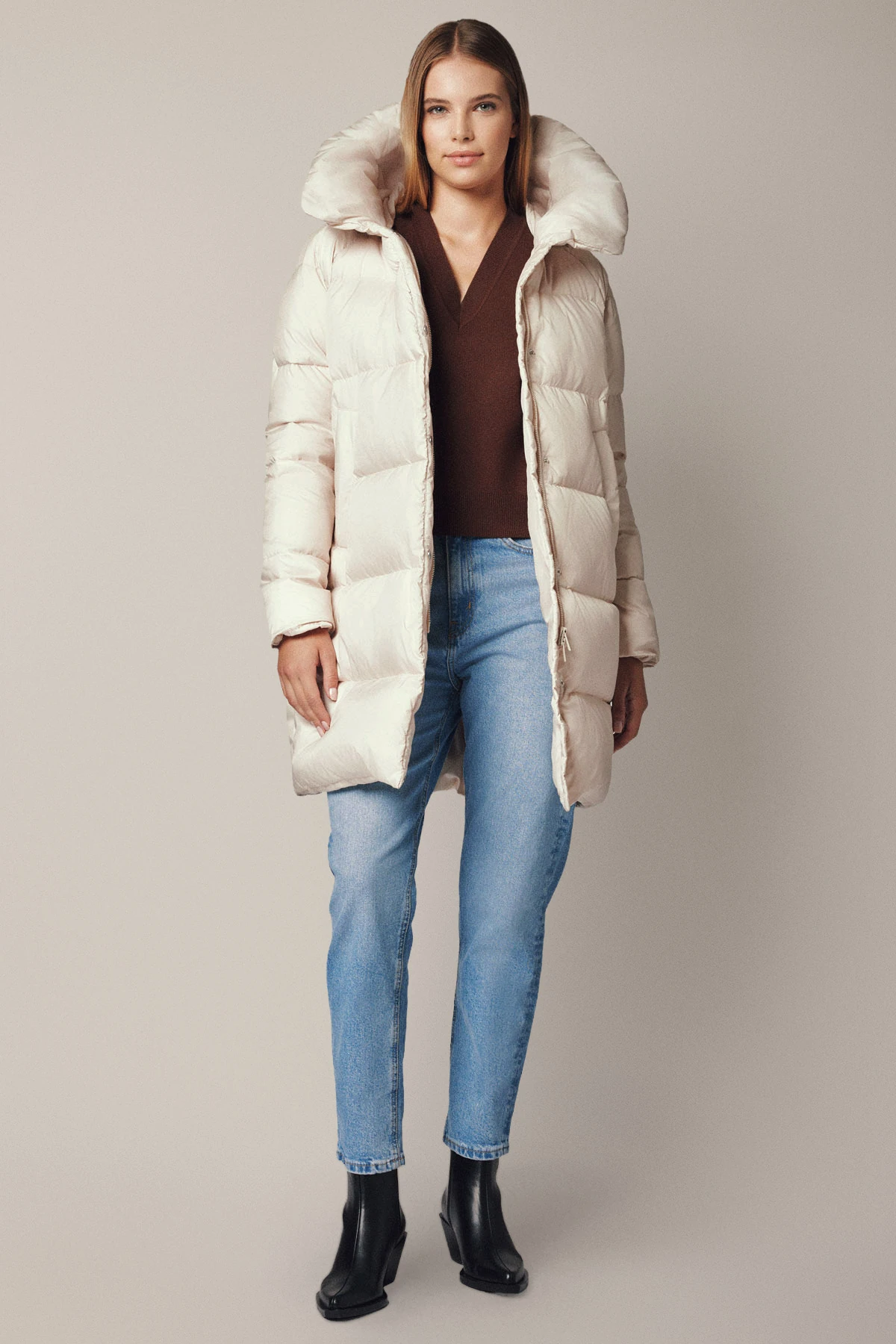 Lancerto pūkinė striukė