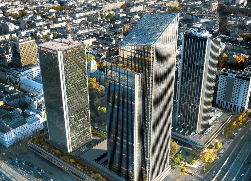 Lilium Tower Varšuvoje Organinis Dangoraižis Pakibo