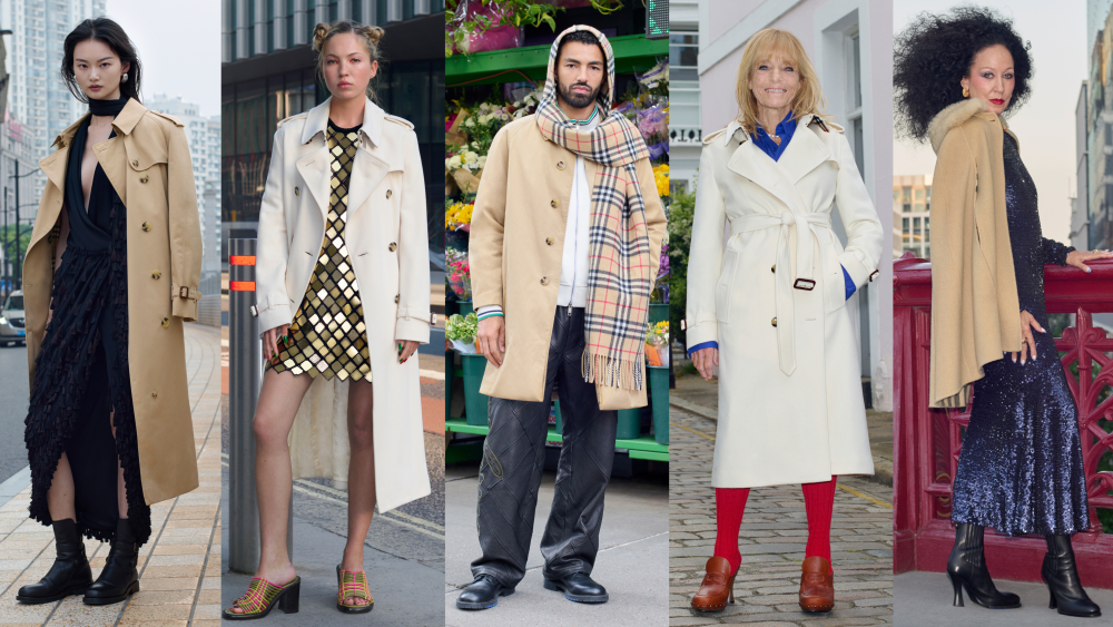 Išskirtinė Burberry jubiliejinė kampanija